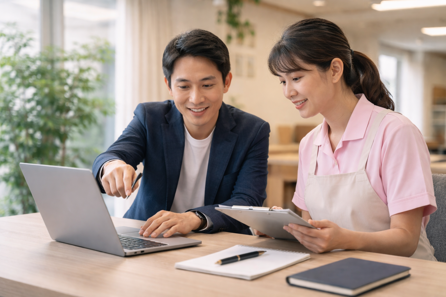 ICT活用支援の様子